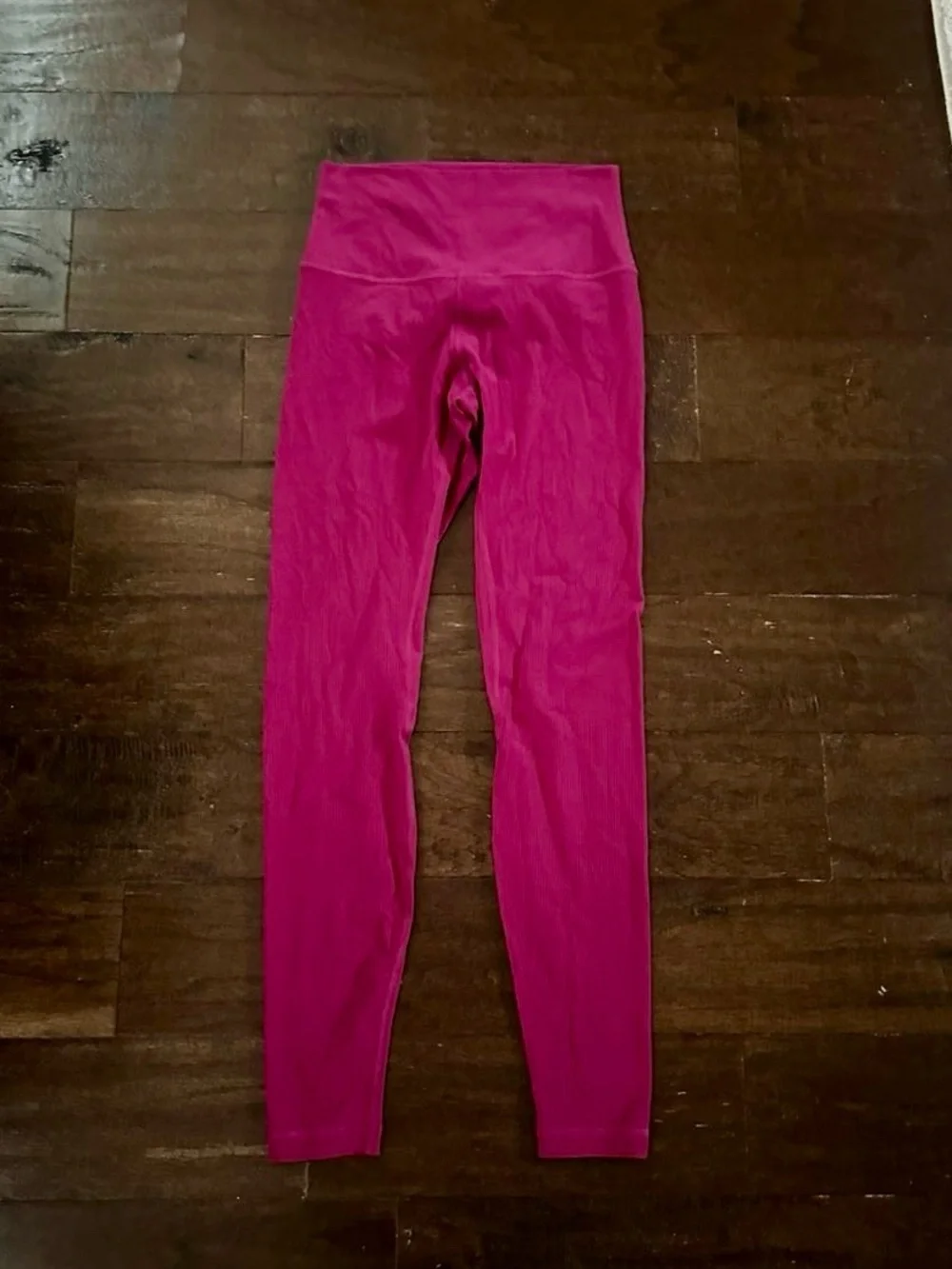 Lululemon Align Ribbed High-Rise Leggings 28